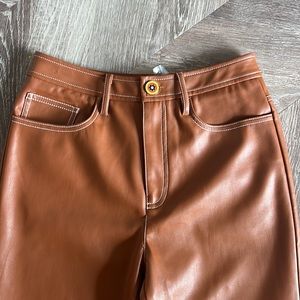 Staud Eli Vegan Leather Pant